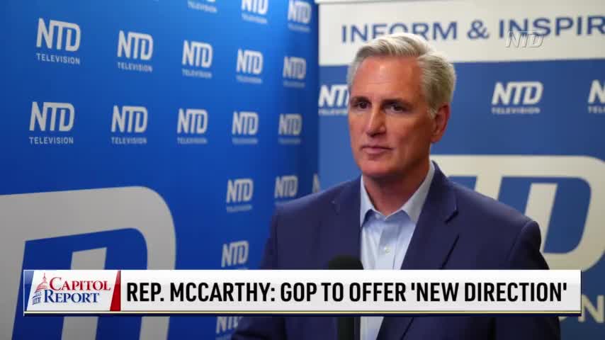 Rep. McCarthy: GOP to Offer ‘New Direction’