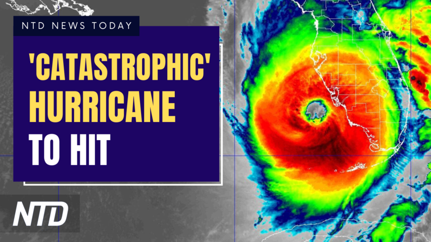 Hurricane Ian Almost Category 5, Nears Florida Landfall; Tents Set Up in NYC for Illegal Immigrants | NTD News Today