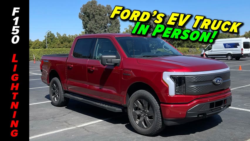 America's First Full-Size Electric Truck | 2022 Ford F-150 Lightning EV Pickup!