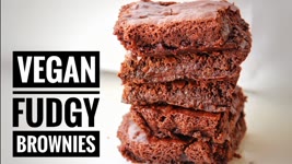 Vegan Brownies - The Ultimate Vegan Fudgy Brownies