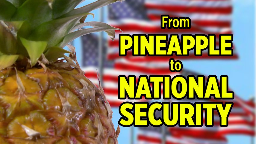 From Pineapple to National Security