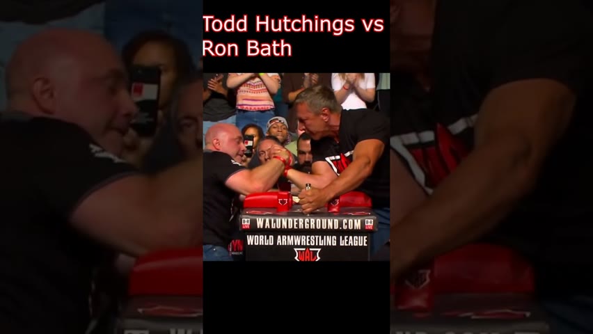Todd Hutchings vs Ron Bath | Crazy Armwrestling Battle