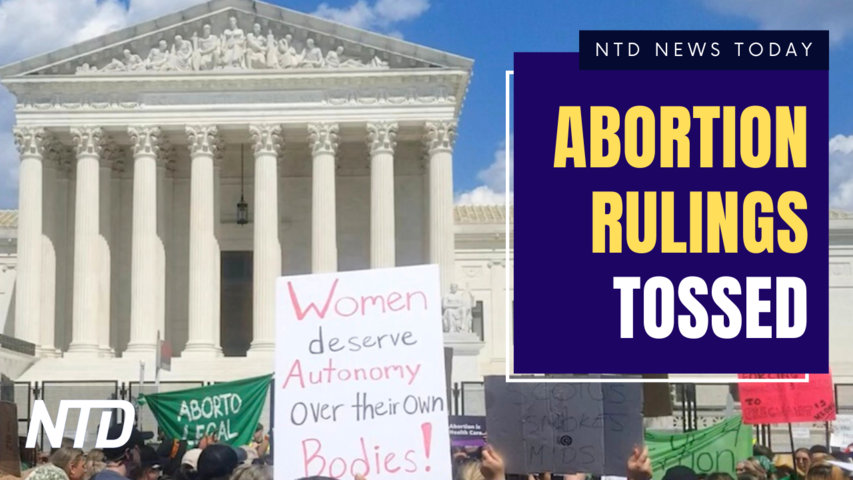 SCOTUS Tosses 3 Rulings Against Abortion Laws; Florida Court Approves Human Trafficking Probe