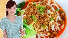 The BEST Sichuan Dan Dan Noodles Recipe Ever! "CiCi Li - Asian Home Cooking"