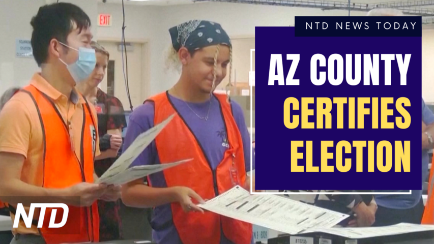 Arizona County Ordered to Certify Election Results; Biden Signs Bill Averting Rail Strike | NTD