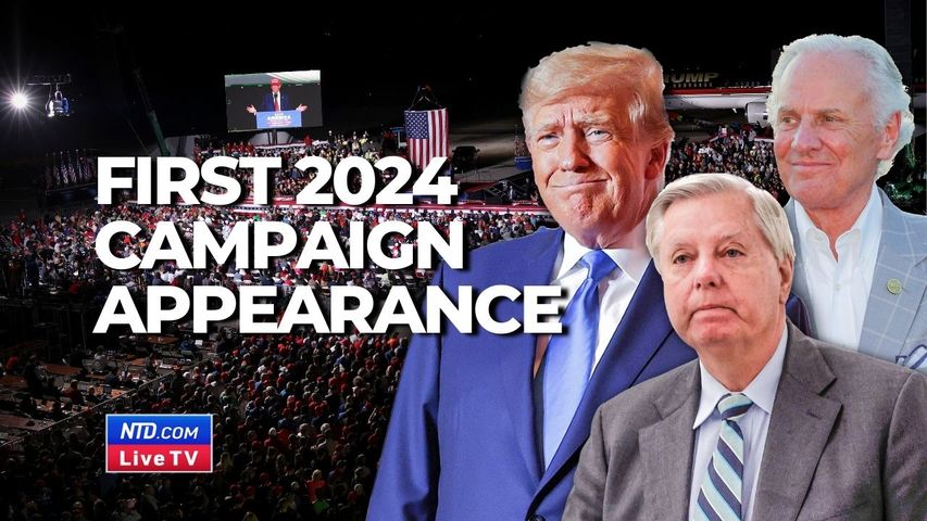 LIVE: Trump kicks off 2024 campaign in South Carolina