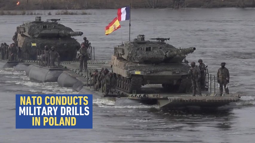 NATO Conducts Military Drills in Poland