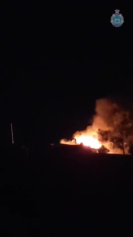Gas Bottles Explode and Destroy a House in Western Australia