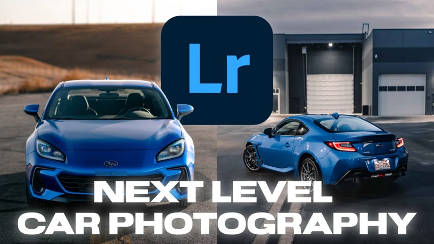 Take your Car Photography Editing to the NEXT LEVEL!! Lightroom Editing Tutorial