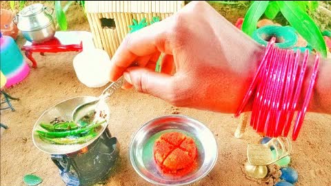 Miniature Rava Dhokla | Miniature Cooking | Instant Rava Dhokla Recipe _ Tiny Foodkey