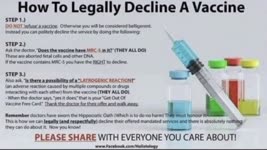 How to Legally Decline a Vaccine and we are protected by Nuremberg Code
