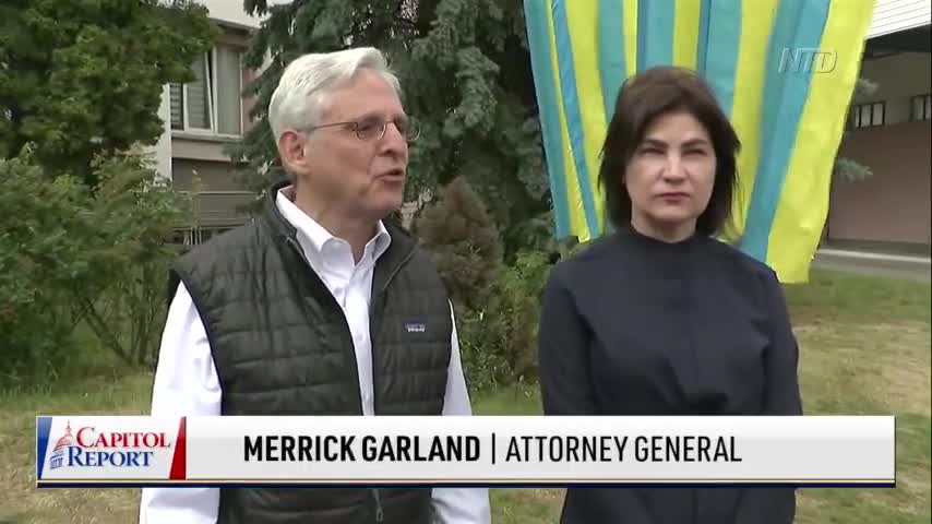 Attorney General Garland Visits Ukraine