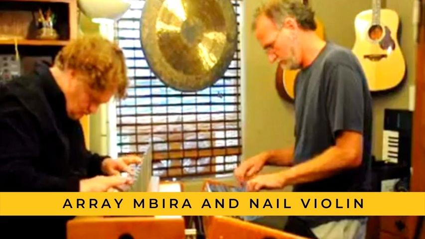 Array Mbira and Nail Violin
