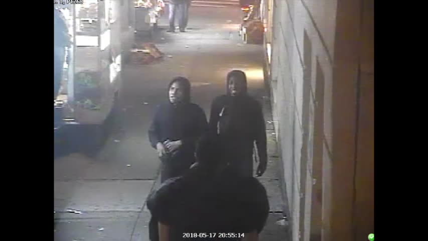 Manhattan burglary Suspect Footage