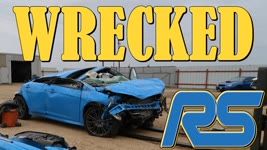Wrecked RS parts car for the Flooded RS Rebuild Update 3