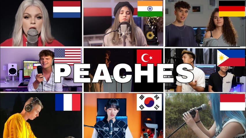 Who Sang It Better : Justin Bieber - Peaches ft. Daniel Caesar (US,Turkey,Hermanu,France,India)