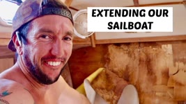 BUSTING DOWN & BUILDING a BULKHEAD!! | Sailboat Refit 2, Ep 211