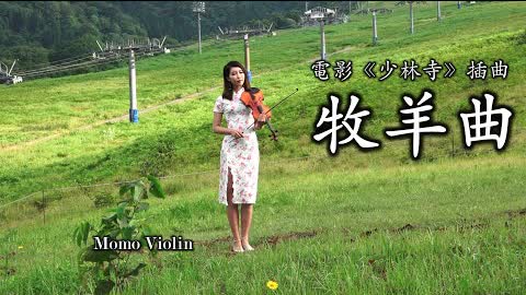 牧羊曲 - 電影《少林寺》插曲 小提琴(Violin Cover by Momo)