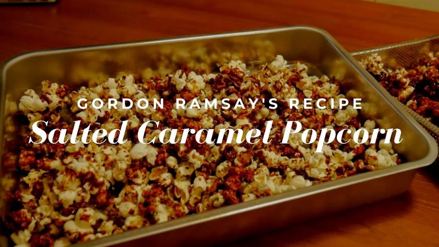 Gordon Ramsay's Salted Caramel Popcorn Challenge