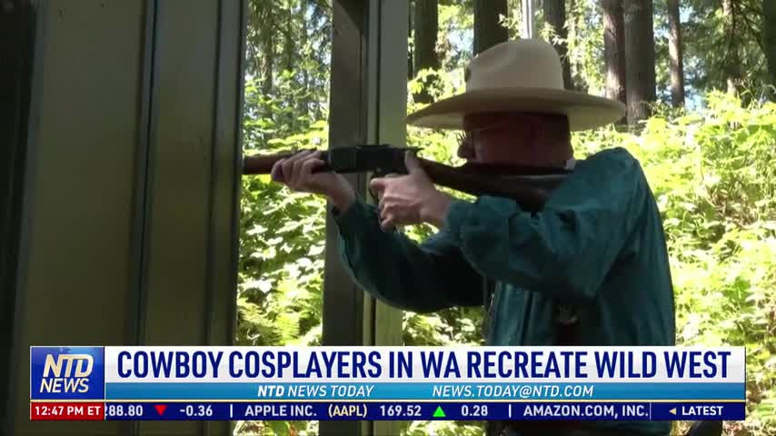 Cowboy Cosplayers in Washington Recreate Wild West