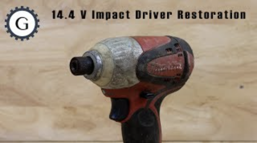Rechargeable Impact Driver Restoration | Makita TD131D