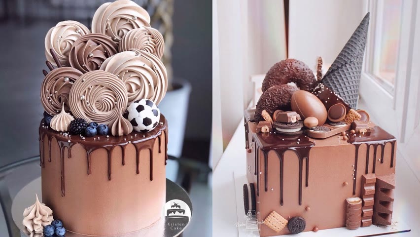 Fancy Chocolate Cake Decorating IDeas | So Yummy Birthday Cake | Top Yummy Cake Tutorials