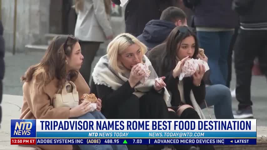 Tripadvisor Names Rome Best Food Destination