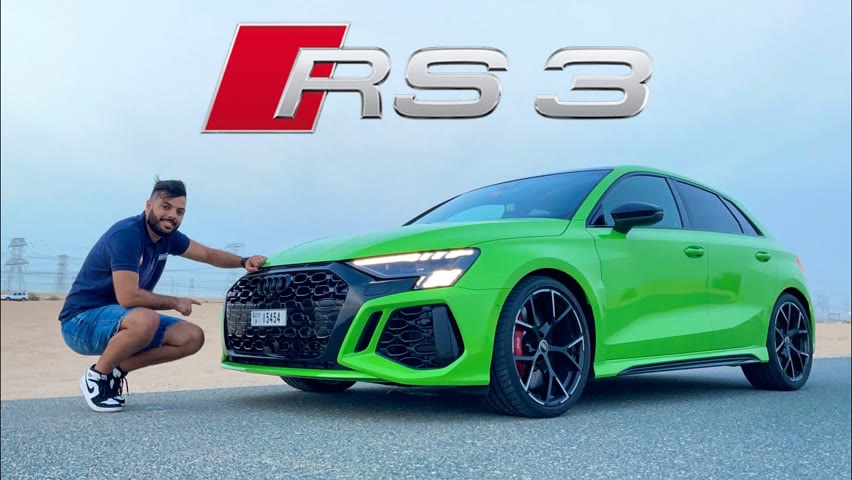 Audi rs3 2022🔥🥰 حسيت روحي فصاروخ ارواح تستمتع بفيديو واعر 💨
