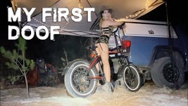 Adventure in the bush with a FAT TIRE E-BIKE - My first DOOF!
