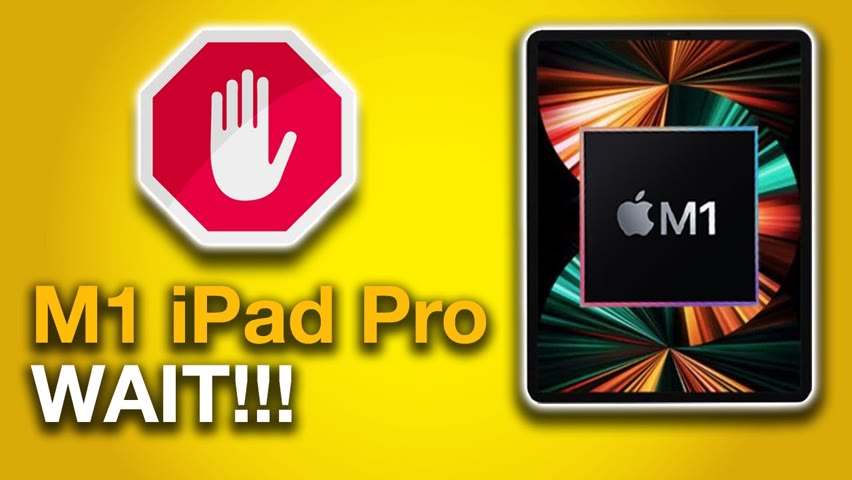 iPad Pro M1 - Stop & Consider this....