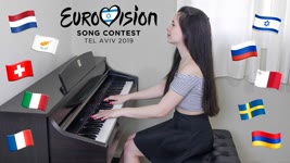 TOP 20 songs of EUROVISION 2019 On Piano! (Part 1)