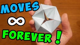 How To Make a Paper MOVING FLEXAGON - Fun & Easy Origami
