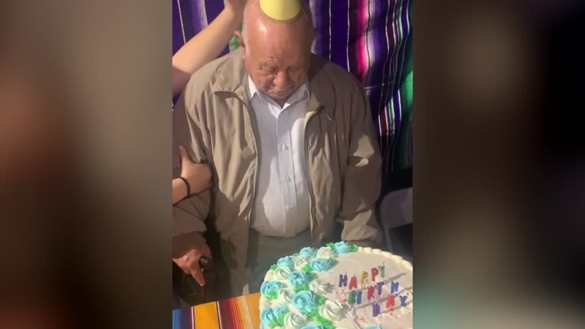 Abuelito que se viralizó tras festejar su cumpleaños 96 inspirado en "Up: Una aventura de altura" es muy querido por su familia
