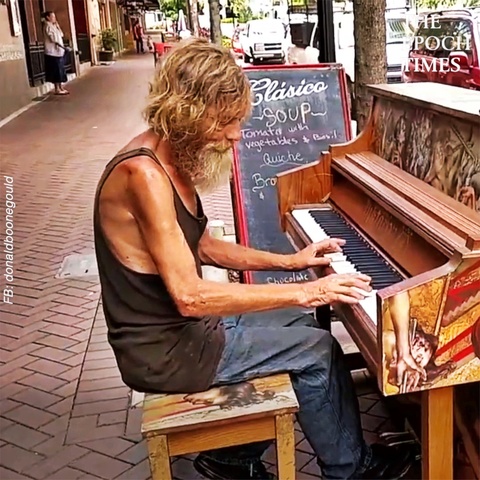 The Incredible Story of Homeless Piano Man