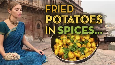 FRIED POTATOES in spices 2021 (ALOO JEERA)