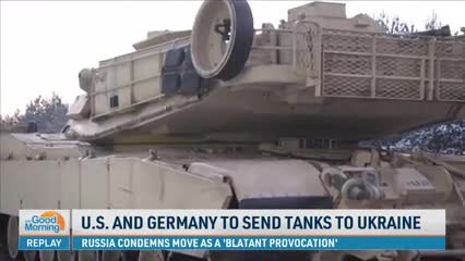 US and Germany to Send Tanks to Ukraine