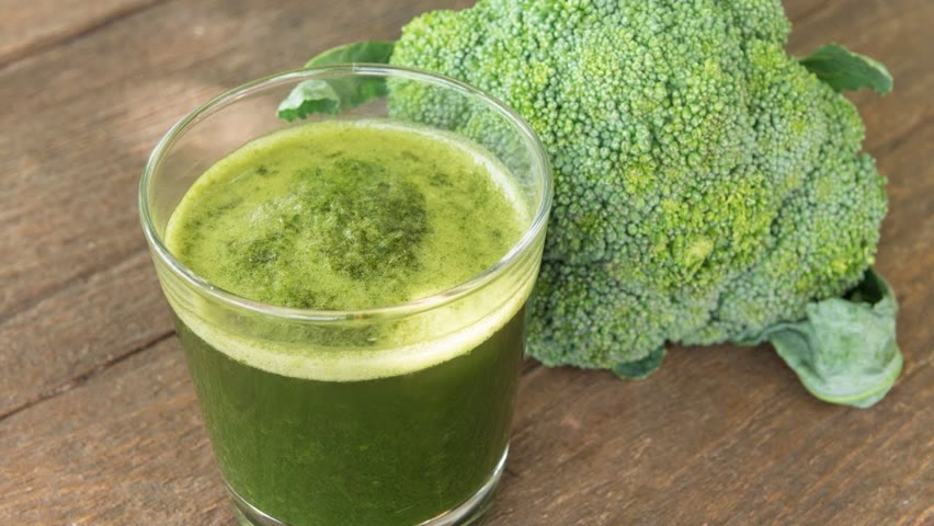Healthy broccoli juice. Food News TV