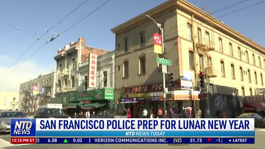San Francisco Police Prep for Lunar New Year