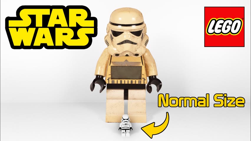 Restoring Giant Lego Stormtrooper  - A Star Wars Restoration