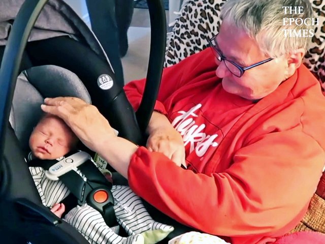 U.S. Grandmother Weeps When Surprised With Meeting NICU Baby Great-Grandson