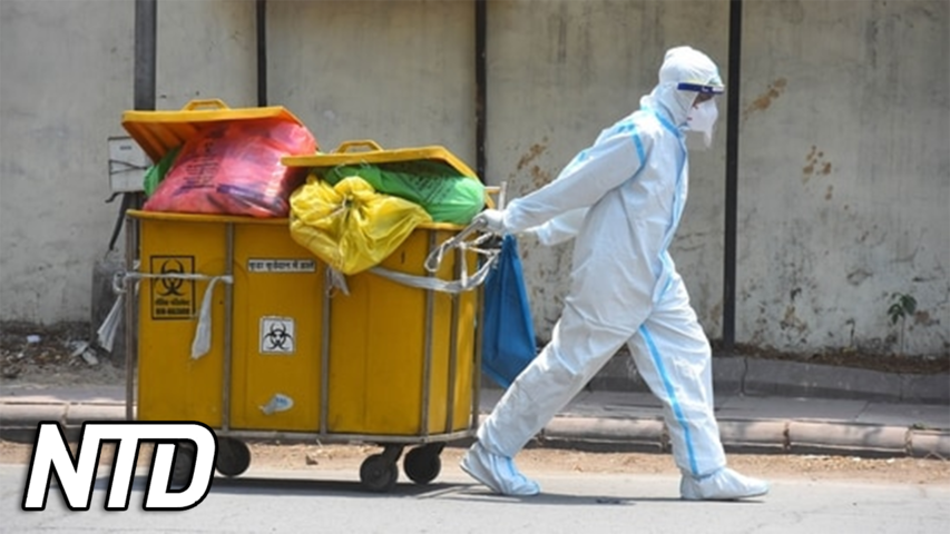 WHO: Pandemiskt medicinskt avfall ett hälsohot | NTD NYHETER