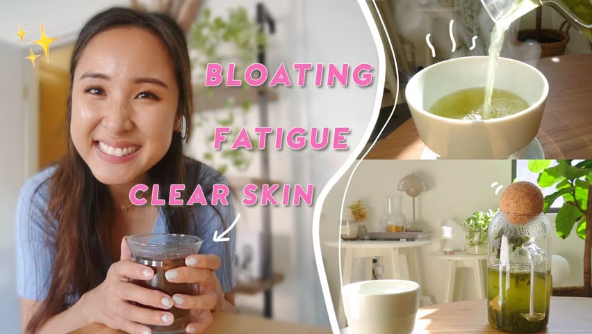 5 Go-To Drinks for Glowing Skin & Body 😍: Mugwort tea, bone broth & more!