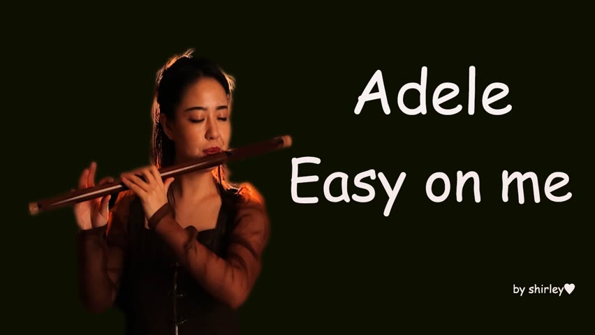 Adele-Easy on me | flute version | cover by Shirley #flute #Adele #Easy on me