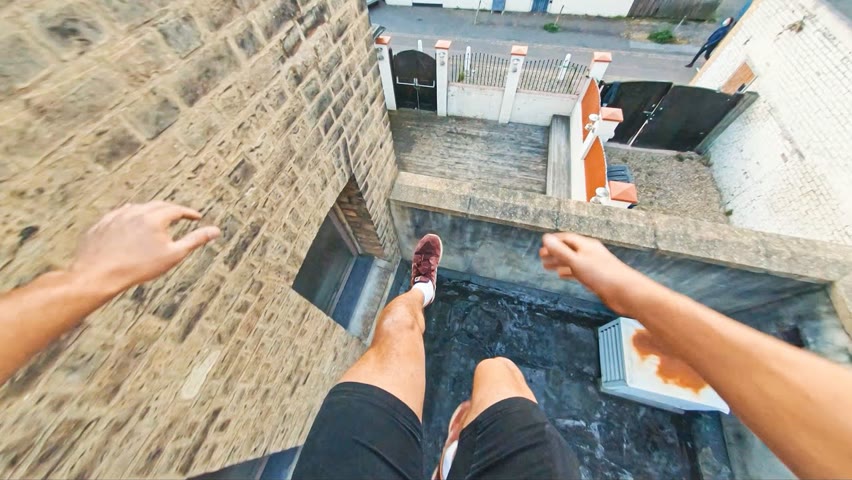 UNSEEN Rooftop Parkour POV in Cambridge