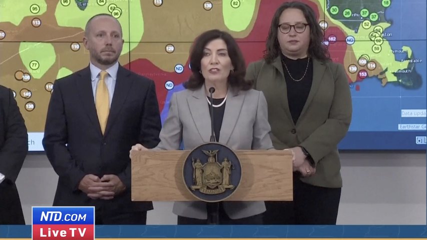LIVE: New York Gov. Hochul Gives Update on Air Quality