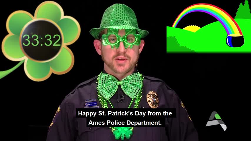 Hilariously Cheesy St Patrick's Day Warning From an Iowa Police Department