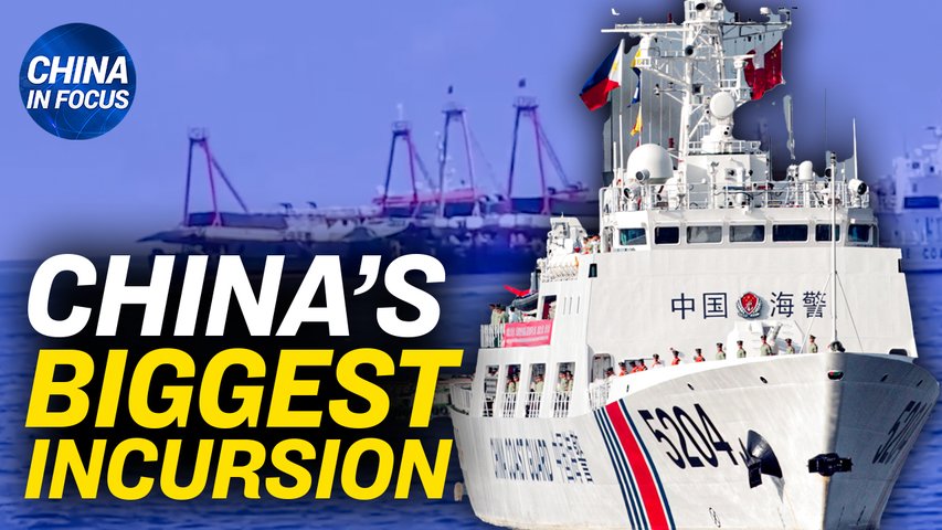 280+ Chinese ships reported in Philippine waters; Outcry over Chinese student's puzzling death