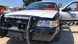 🔴LIVE  Las Vegas police car tour Lights and sirens