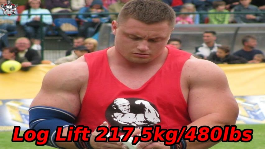 Strength Monster - Log Lift 217,5kg