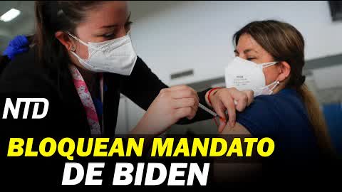 Bloquean orden de vacunación para Biden; Proponen vacunar a menores sin consentimiento | NTD